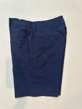 Callaway Men's Deep Navy Flat-Front Performance Shorts